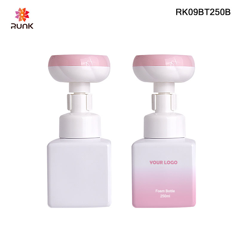 Custom 250ml mousse pump bottle