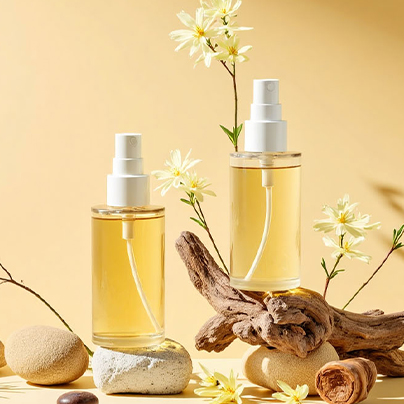 ขวดและกระปุกเครื่องสำอางแบบเติมได้ เป็นมิตรต่อสิ่งแวดล้อม